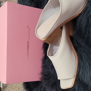NWT Intentionally Blank Shoes